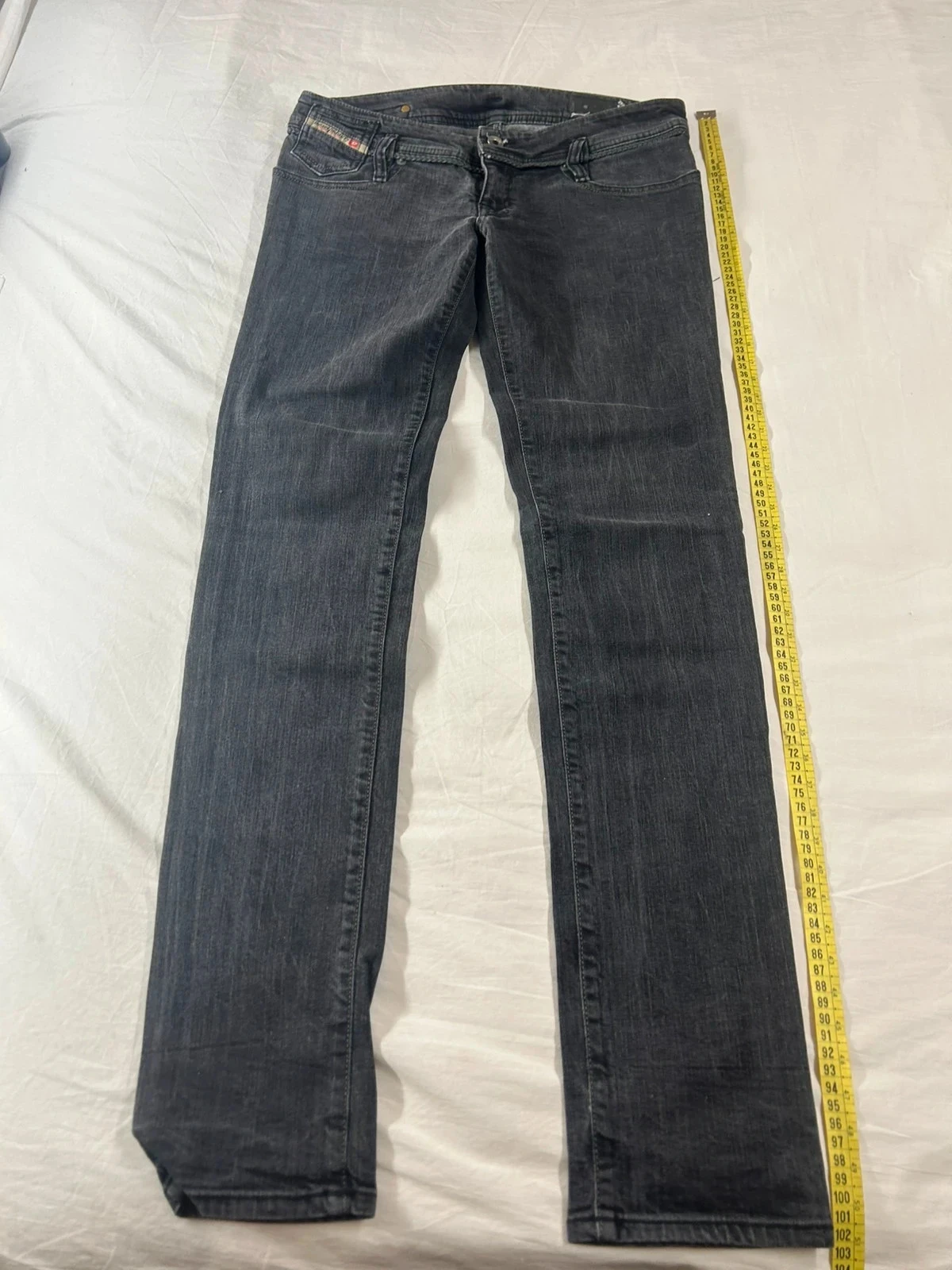 Jeans slim preto diesel – photo 2